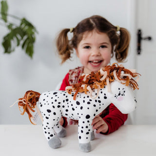 Bambolino Toys Hug Plush Fien i Teun Stip de Pony, 25 cm