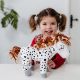Bambolino Toys Hug Plush Fien i Teun Stip de Pony, 25 cm