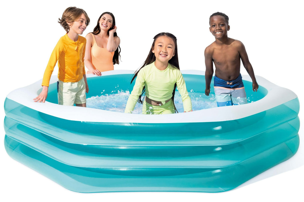Intex Inflatable Swimming pool Octagon - Family Pool