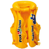 Gilet de natation des enfants jaune Intex