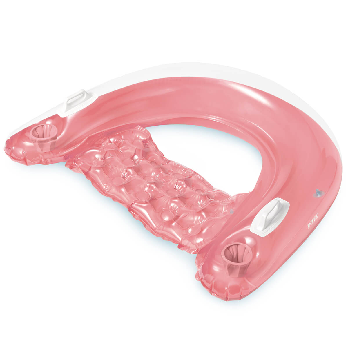 Chaise de siège flottante gonflable intex rose
