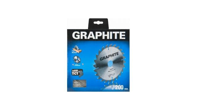 Graphite cirkelzaagblad voor hout 160mm asgat 30mm tanden 18 dikte 2,8 vulringen 16 20 25 tct