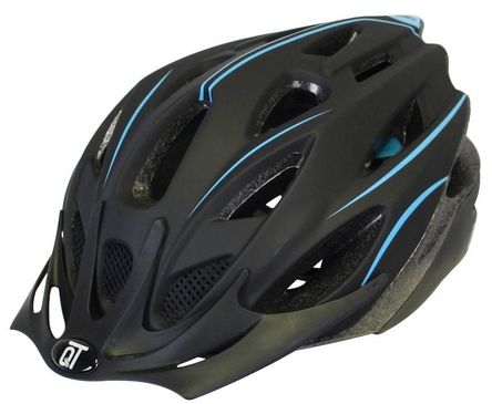 QT Cycle Tech Helma Fuse Matt Black Bluew L 54-58 cm 2810417