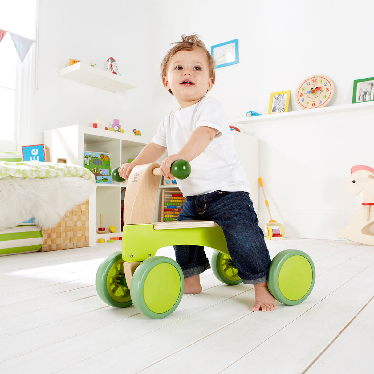Hape - Scoot -Round Junior Green