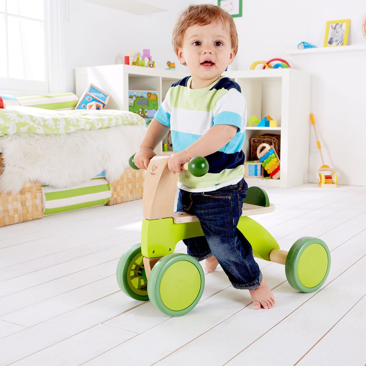 Hape - Scoot -Round Junior Green