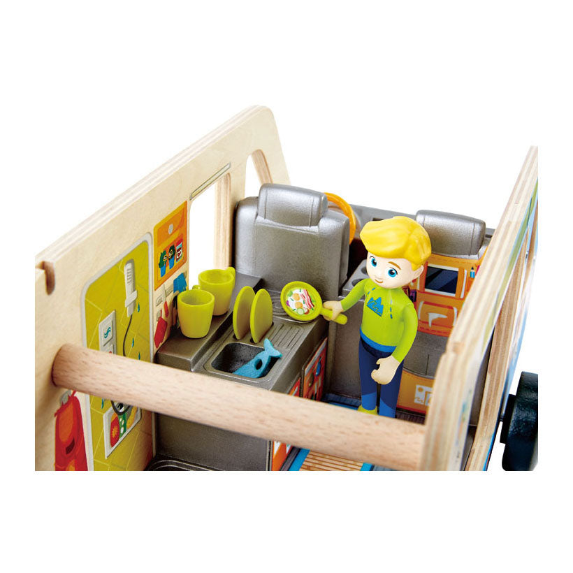 Hape treeventyrbuss dukkehus