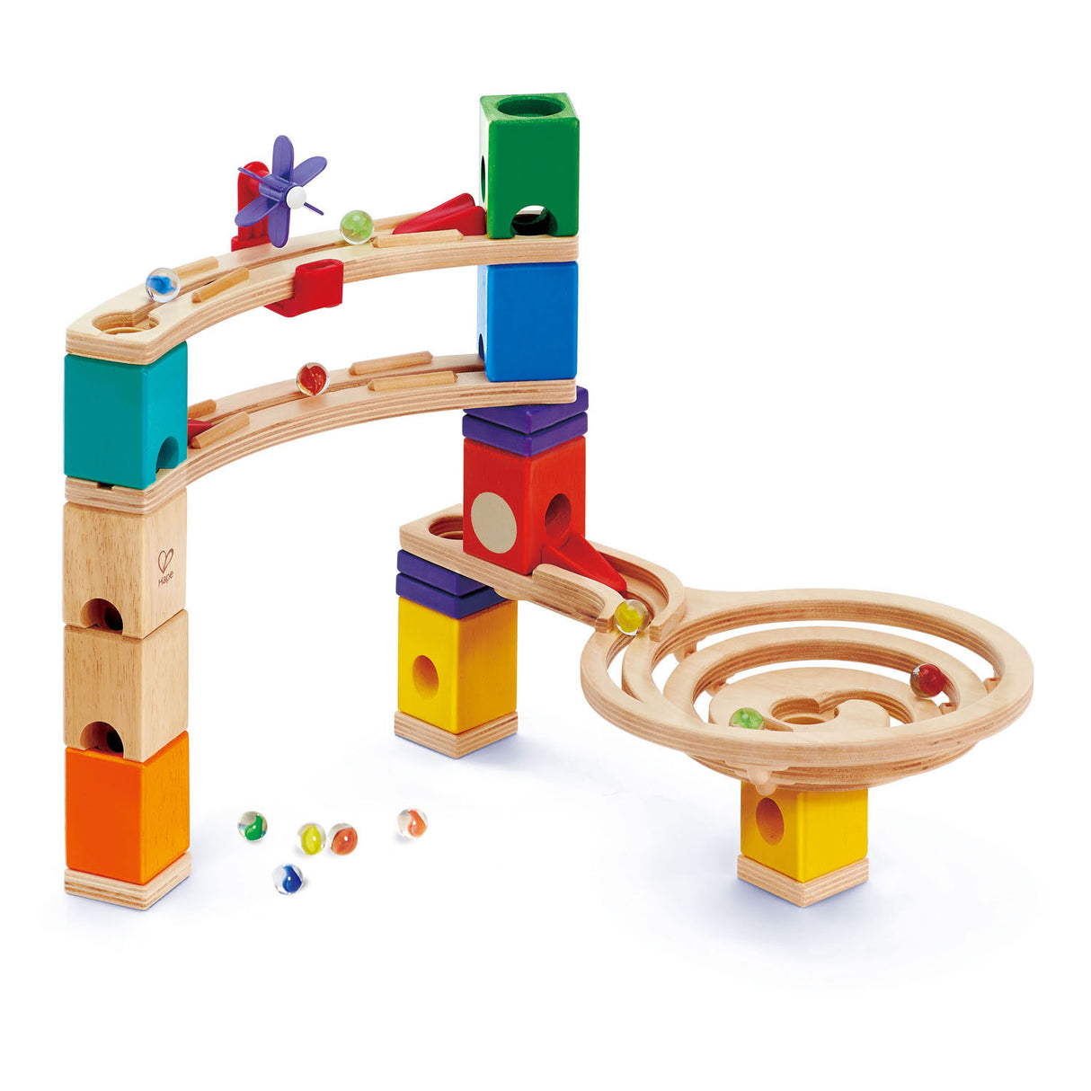Hape quadrilla závod do cíle Knikkerbaan