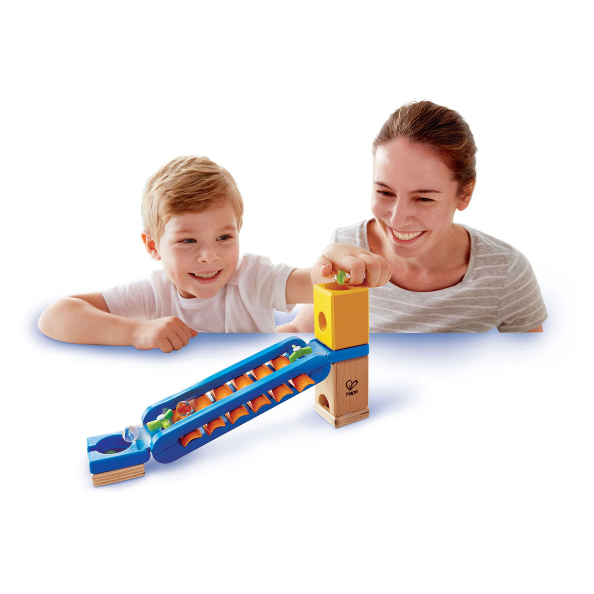 Hape quadrilla knikkerbaan replenet xylophone
