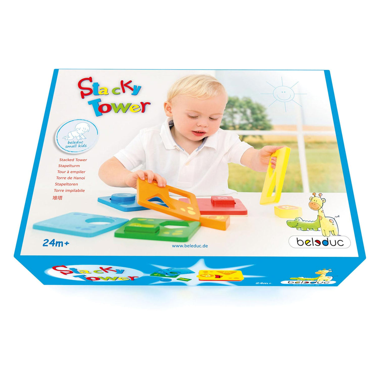 Bellelua Holz stacking Tower mat Formen