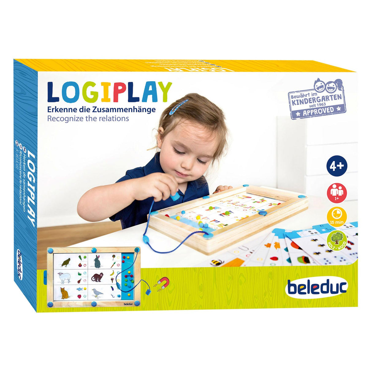 Beduc Logiplay Wooden Magnetic Game