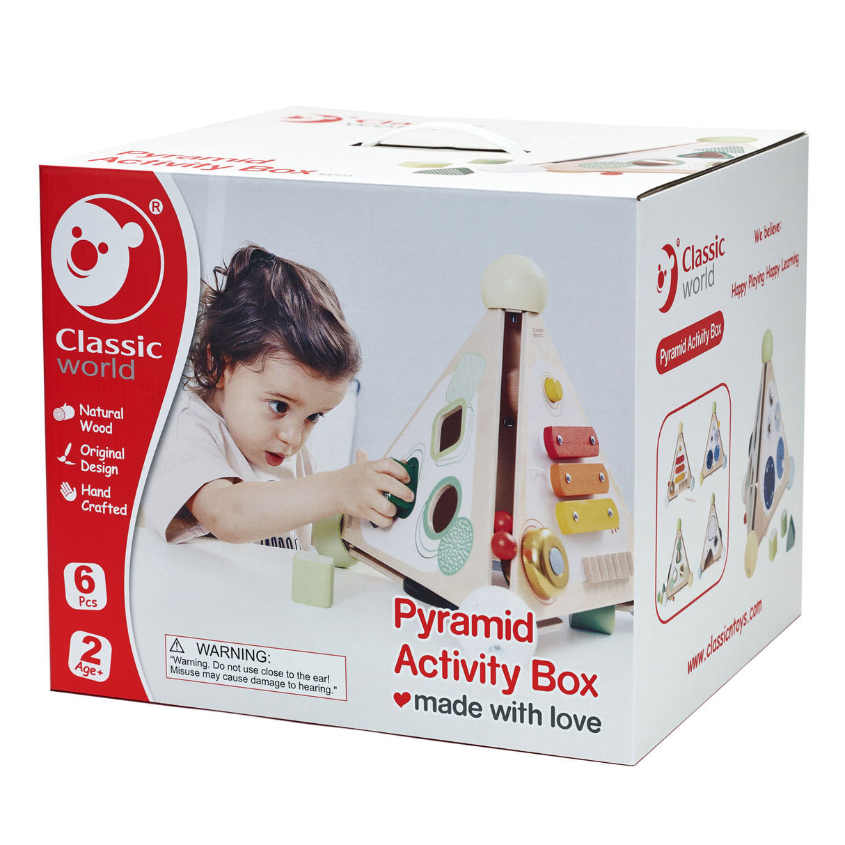 Klassisk World World Pyramid Activity Box