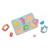 Klassisk World World Wood Puzzle Ocean Dieren, 13 ..