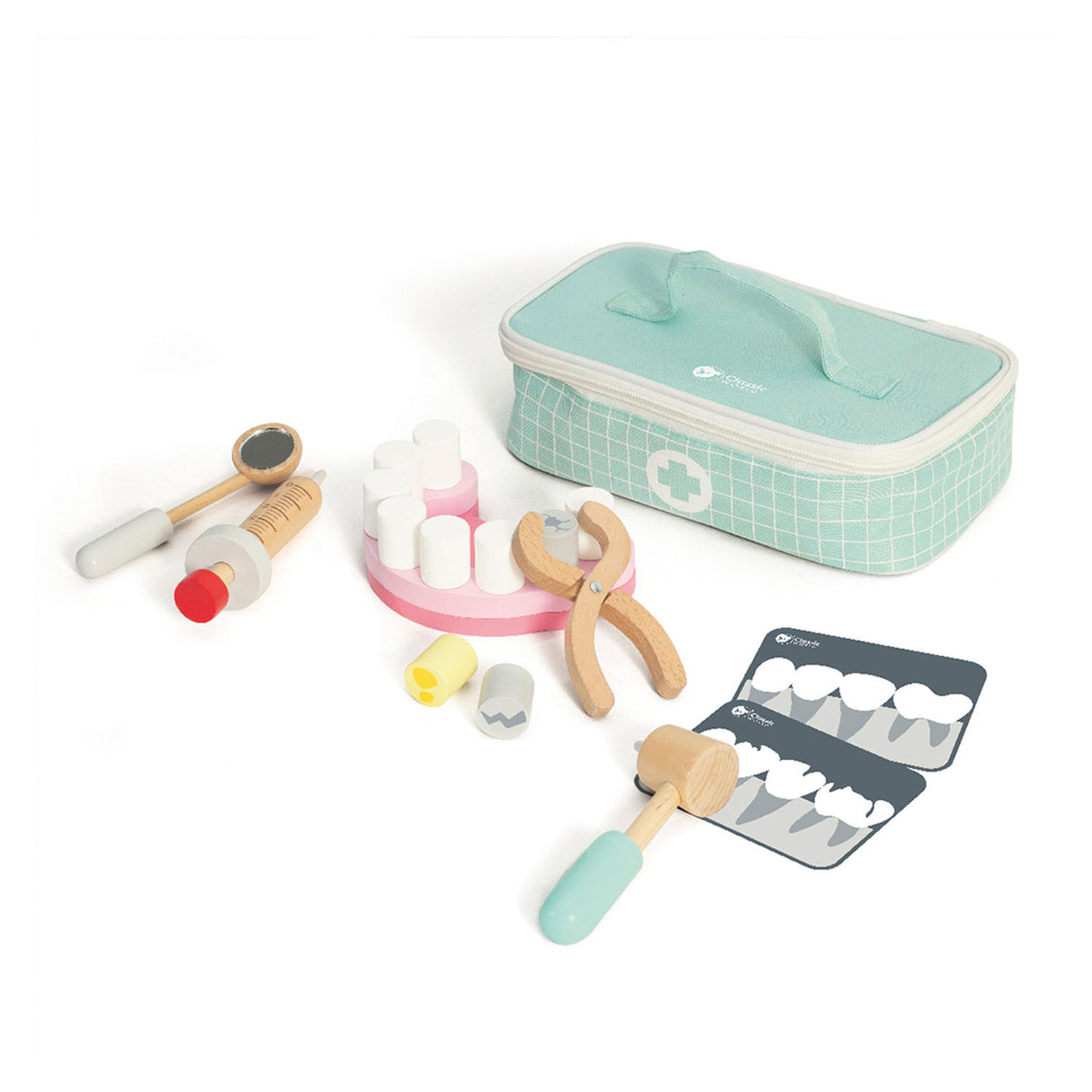 Classic World World Wheel Dentistent Set an Späichere Bag