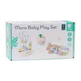 Classic Haapt hëlzent Puppelchen Spill Set Mora, 3DLG.