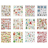 Sticker Package Chrëschtdeeg, 12vel