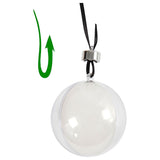 Creativ Company Decoration Christmas Balls Two -Part, 5st.
