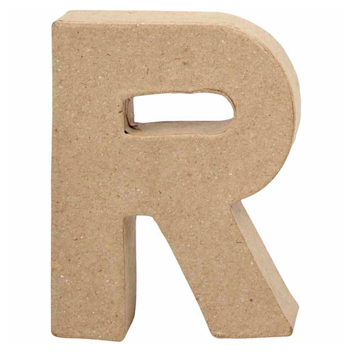 Letter Papier -maché - R, 10cm