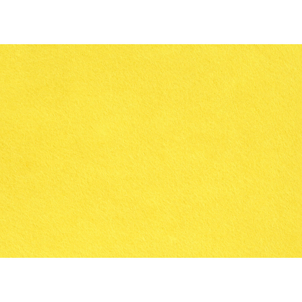 Hobby felt yellow a4, 10 sheets