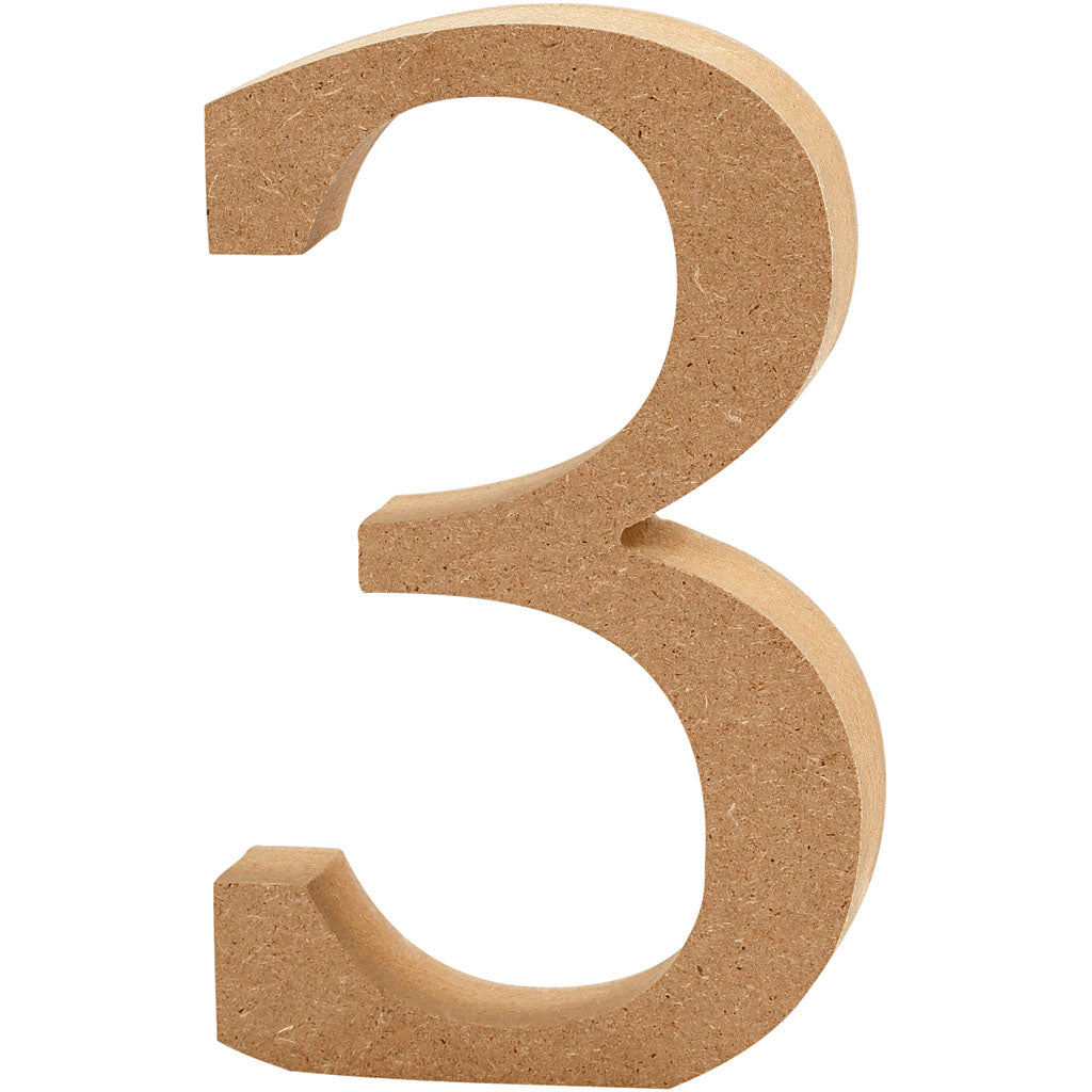 Creativ Company number 3 MDF 13cm, 1st.