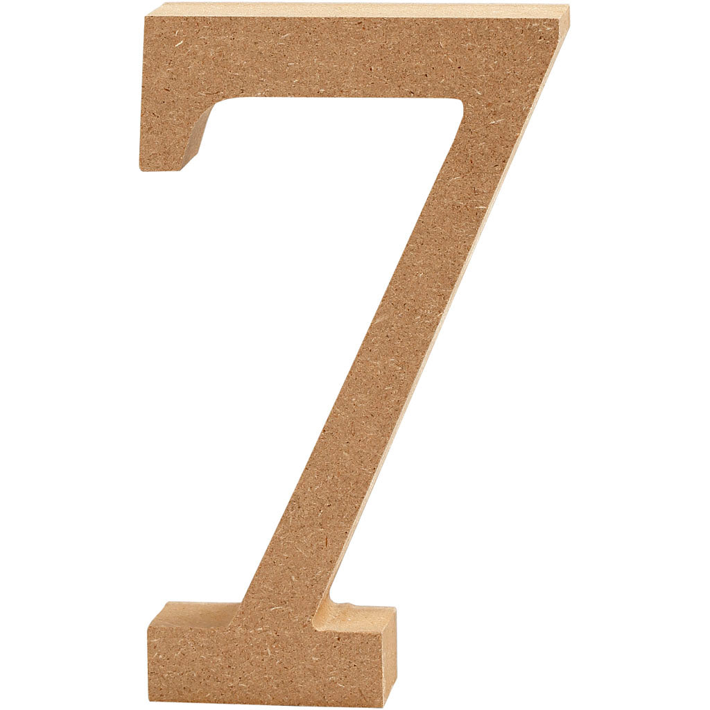Creativ Company Number 7 MDF 8cm, 1st.
