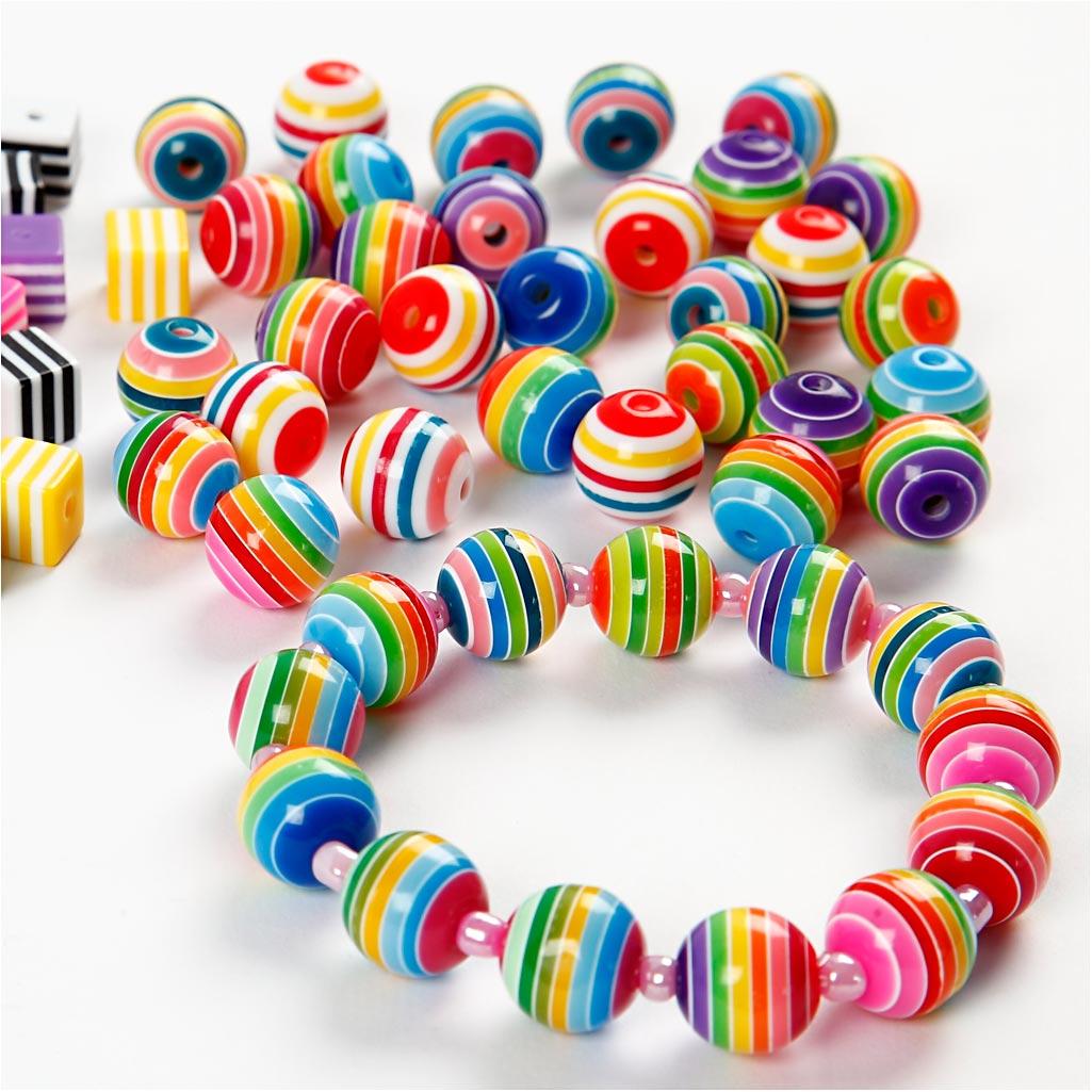 Perlen Regenbogen Multi Mix, 50..