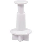 Creativ Company protruding shapes with stamp star, 3st.