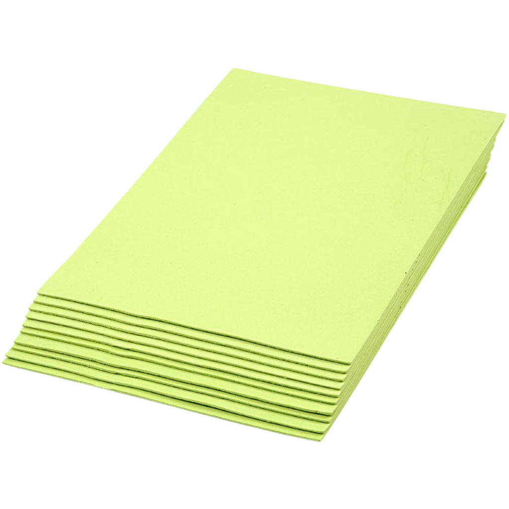Creativ Company Eva Foam Sheets Hellgrün A4, 10st.