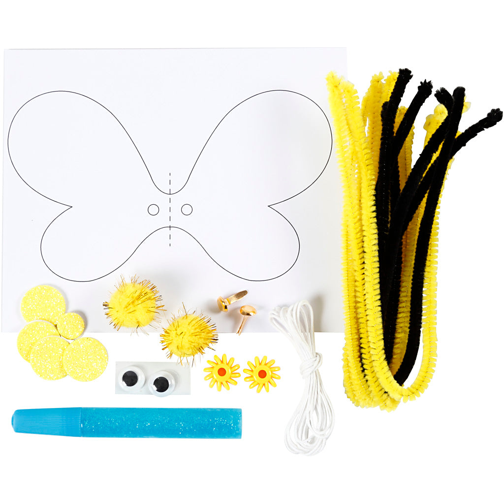 Mini creative kit - toilet roll dangling