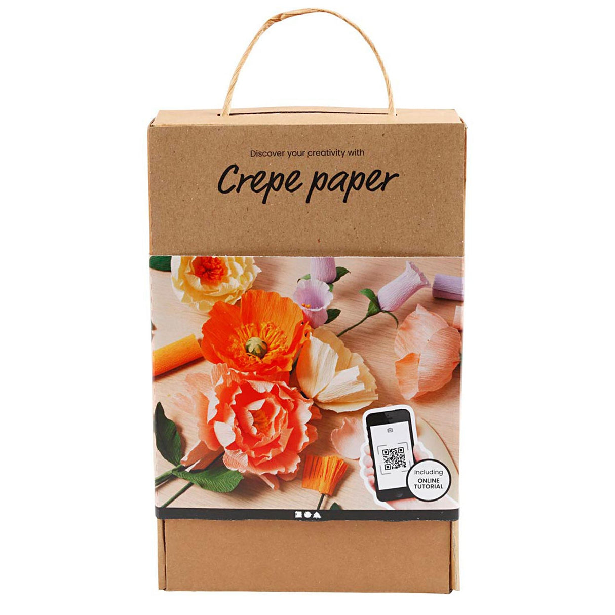 Crep paper making flowers kit