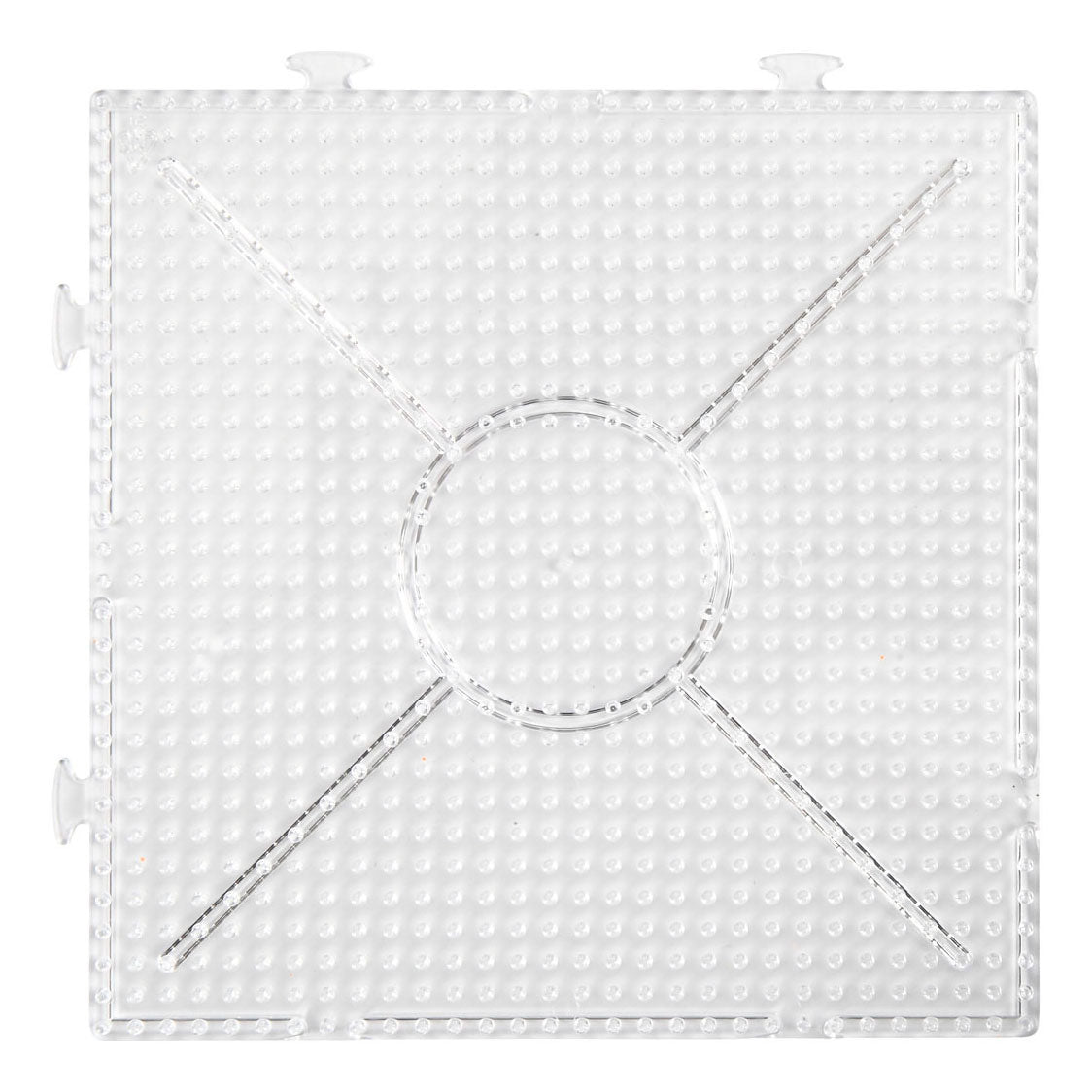 Creativ Company Photo Pears Underplate Clear square 15x15cm, 2st.