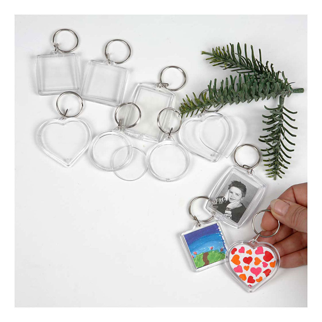 Creativ Company key ring 4-5 mm, 100th.