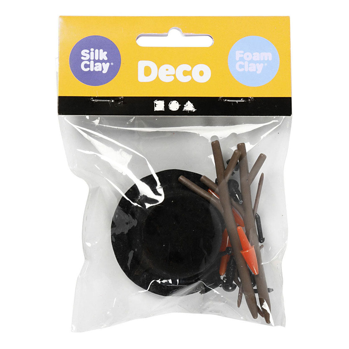 Creativ Company Hats, Noses and Branches for Clay Accessories Set