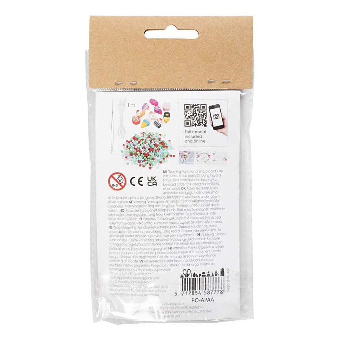 Creativ Company Mini Hobbyset nakit Elastična zapestnica in prstan