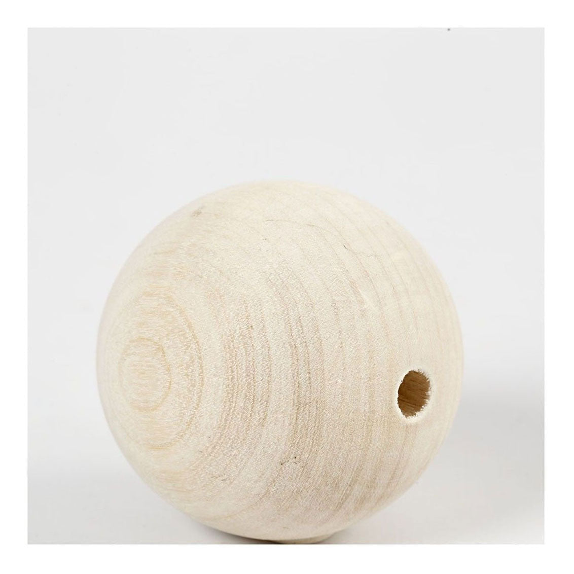 Creativ Company Wooden Bead 6mm, 3st.
