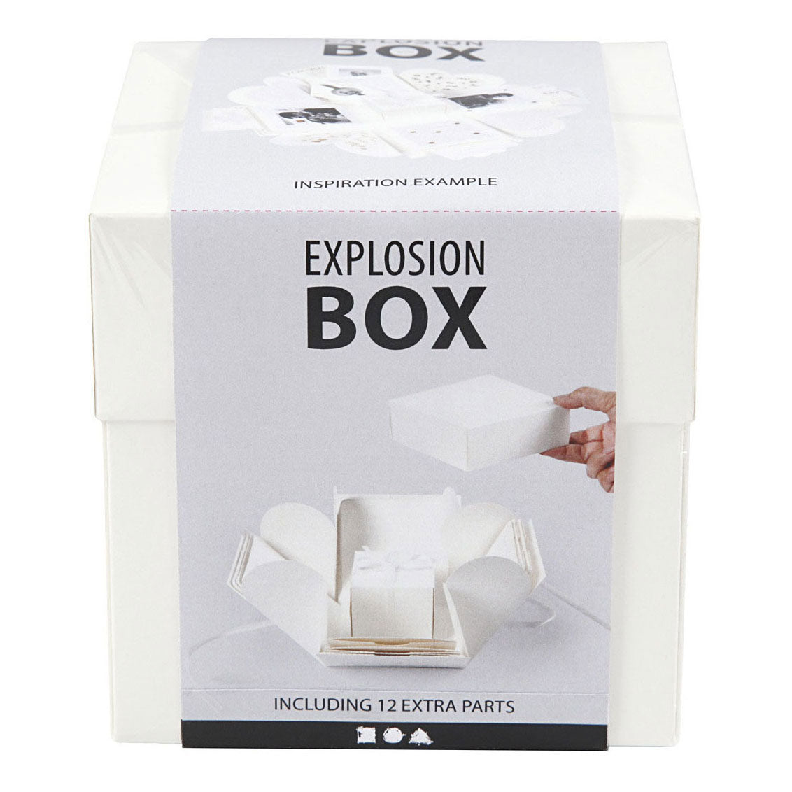 Creativ Company Explosion Box Geschenkbox Off-White Set