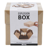 Creativ Company Explosion Box Geschenkbox Naturel Set