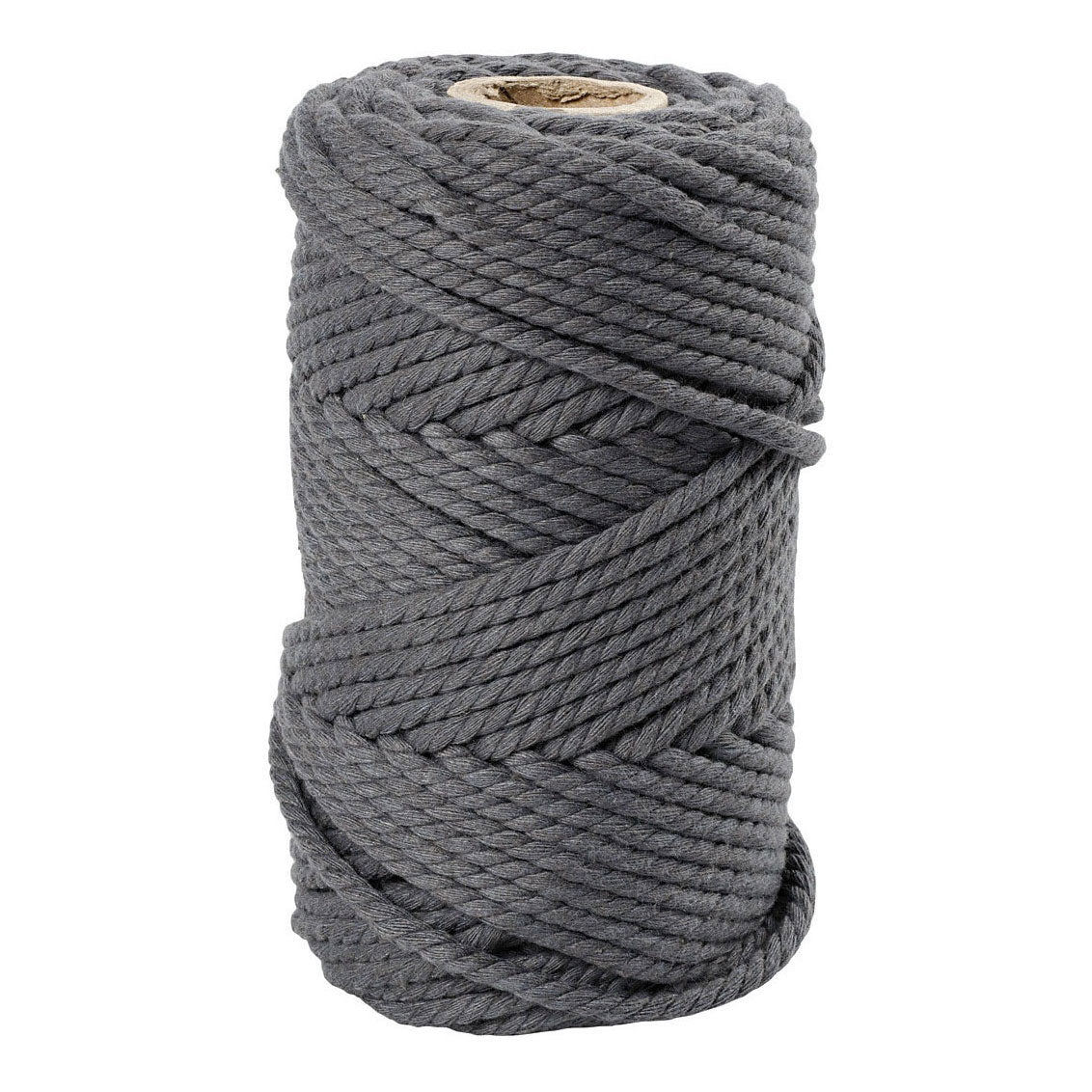 Creativ Company Macrame Cord Gray, 55m