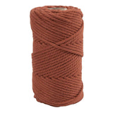 Creativ Company MacRame Cord Bunt Orange, 55 m