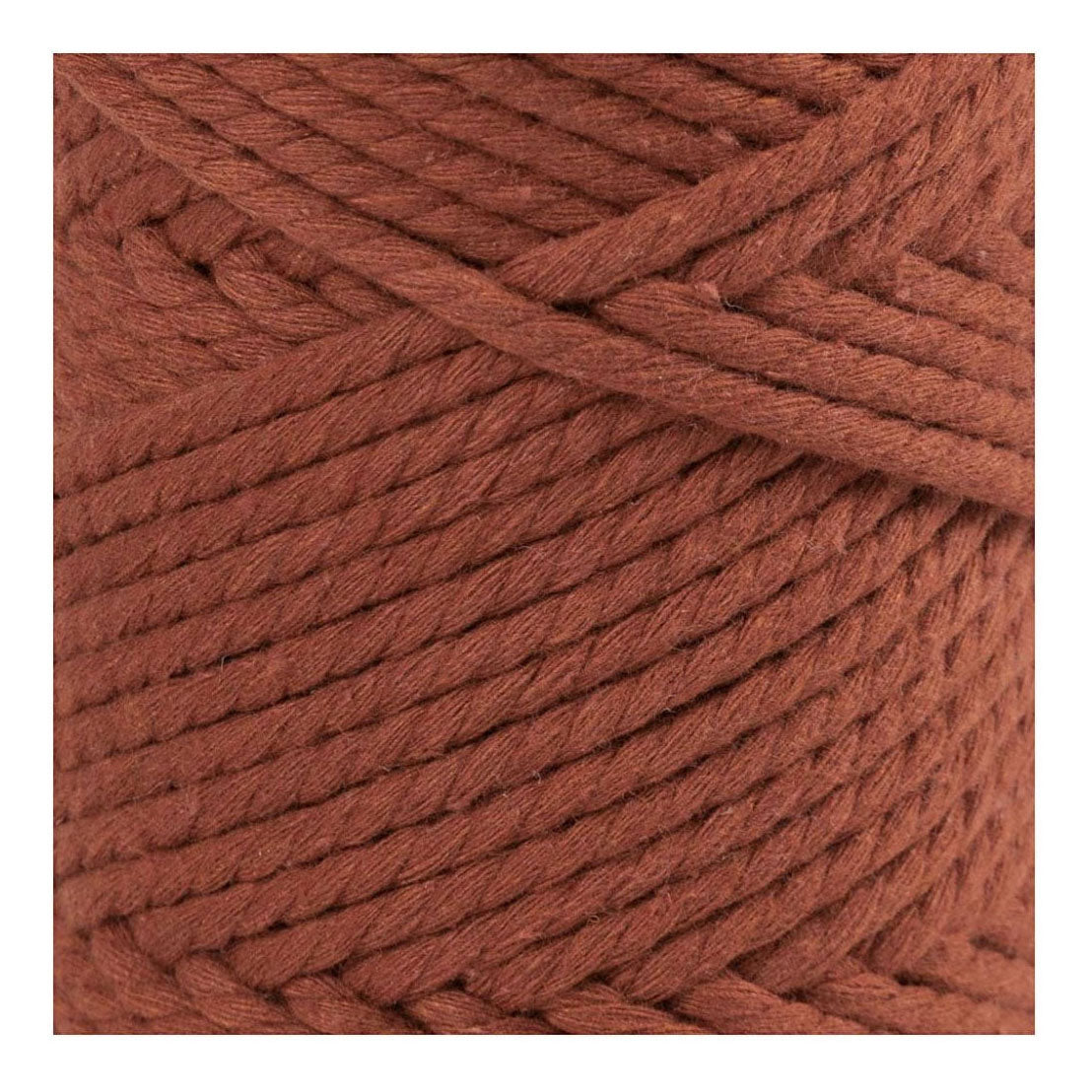 Creativ Company MacRame Cord Bunt Orange, 55 m