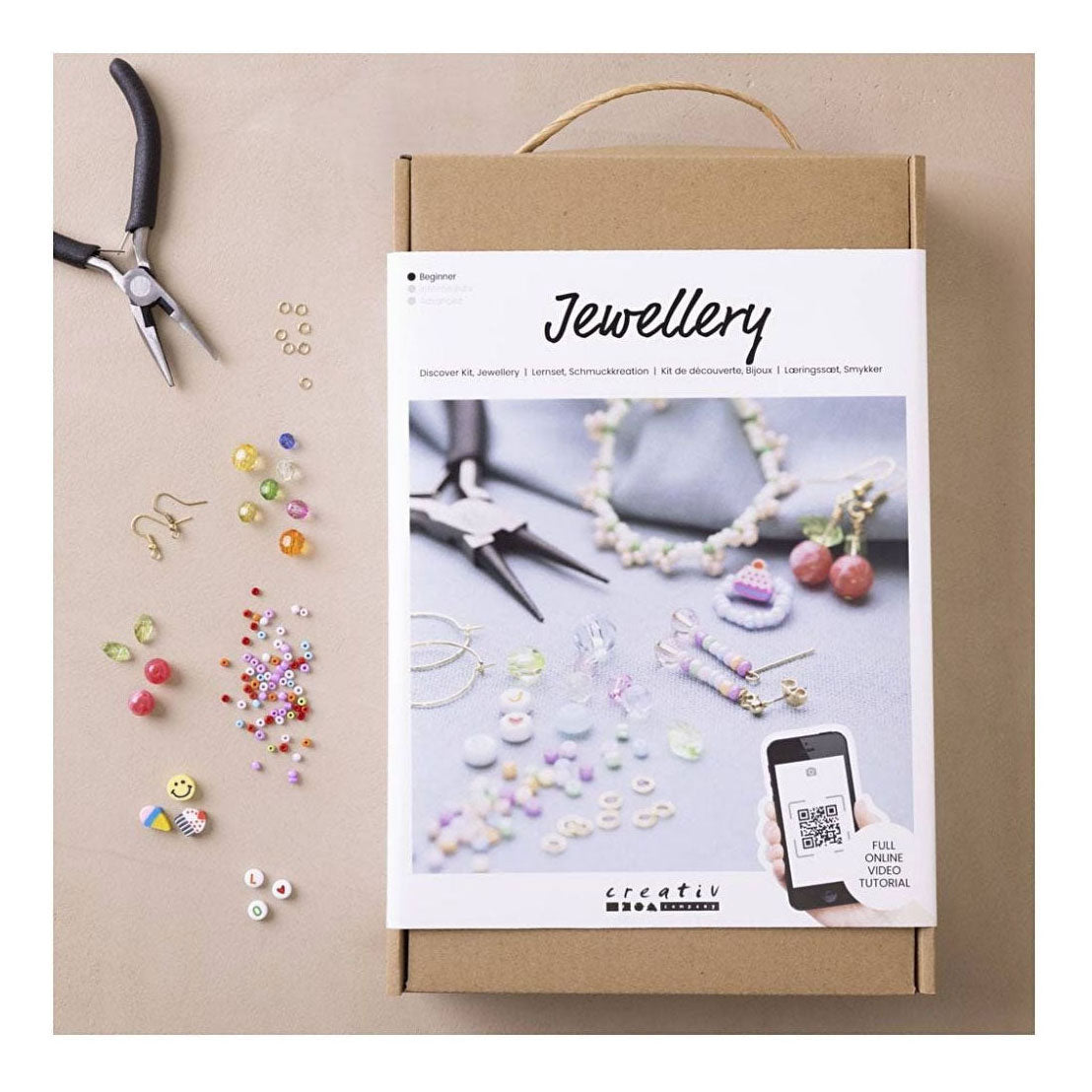 Creativ Company Starter Hobbyset Schmuck mit Perlen