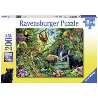 Ravensburger Puzzle Animals in Jungle 200 kusů xxl