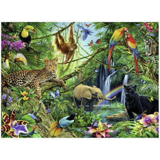 Ravensburger Puzzle Animals in Jungle 200 kusů xxl