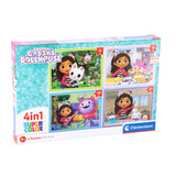 Clemenstoni 4in1 Puzzle Gabby vum Dollhaus