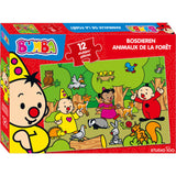 Studio 100 bumba puzzel bosdieren, 12st.