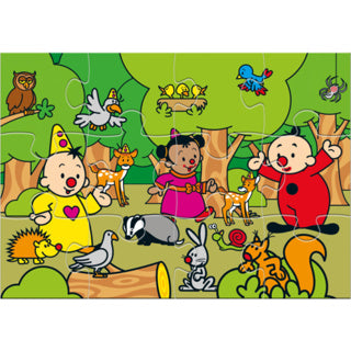 Studio 100 bumba puzzel bosdieren, 12st.