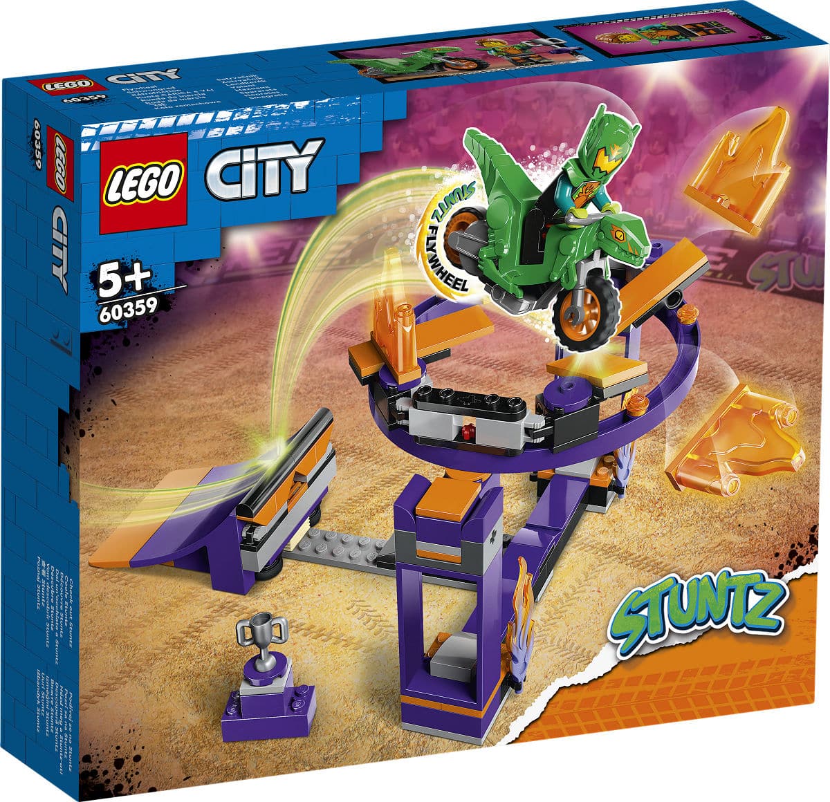Lego City Stuntz Dunken s Stuntbaan 60359