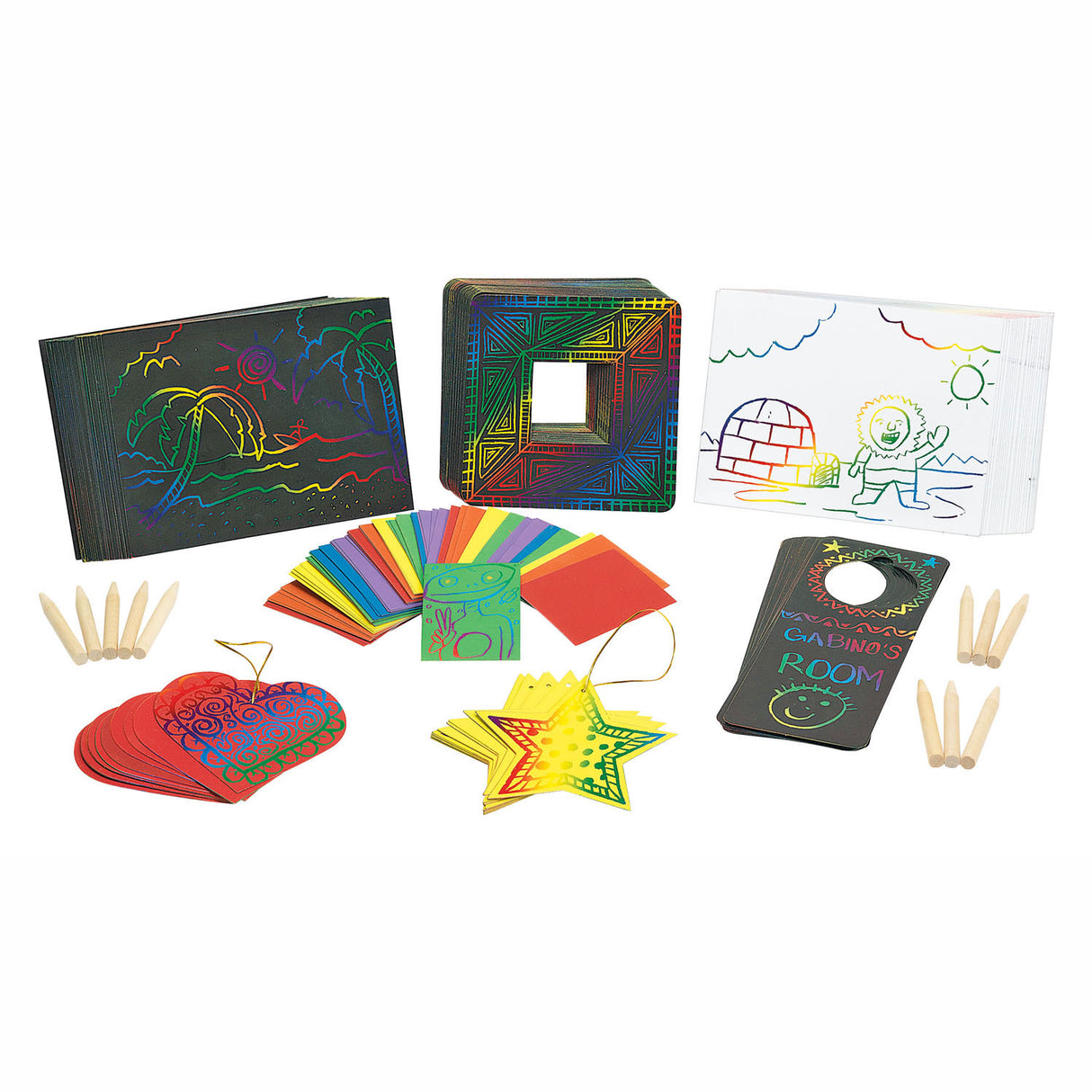 Colorations Mega Craft Set Kraskunst, 166dlg.