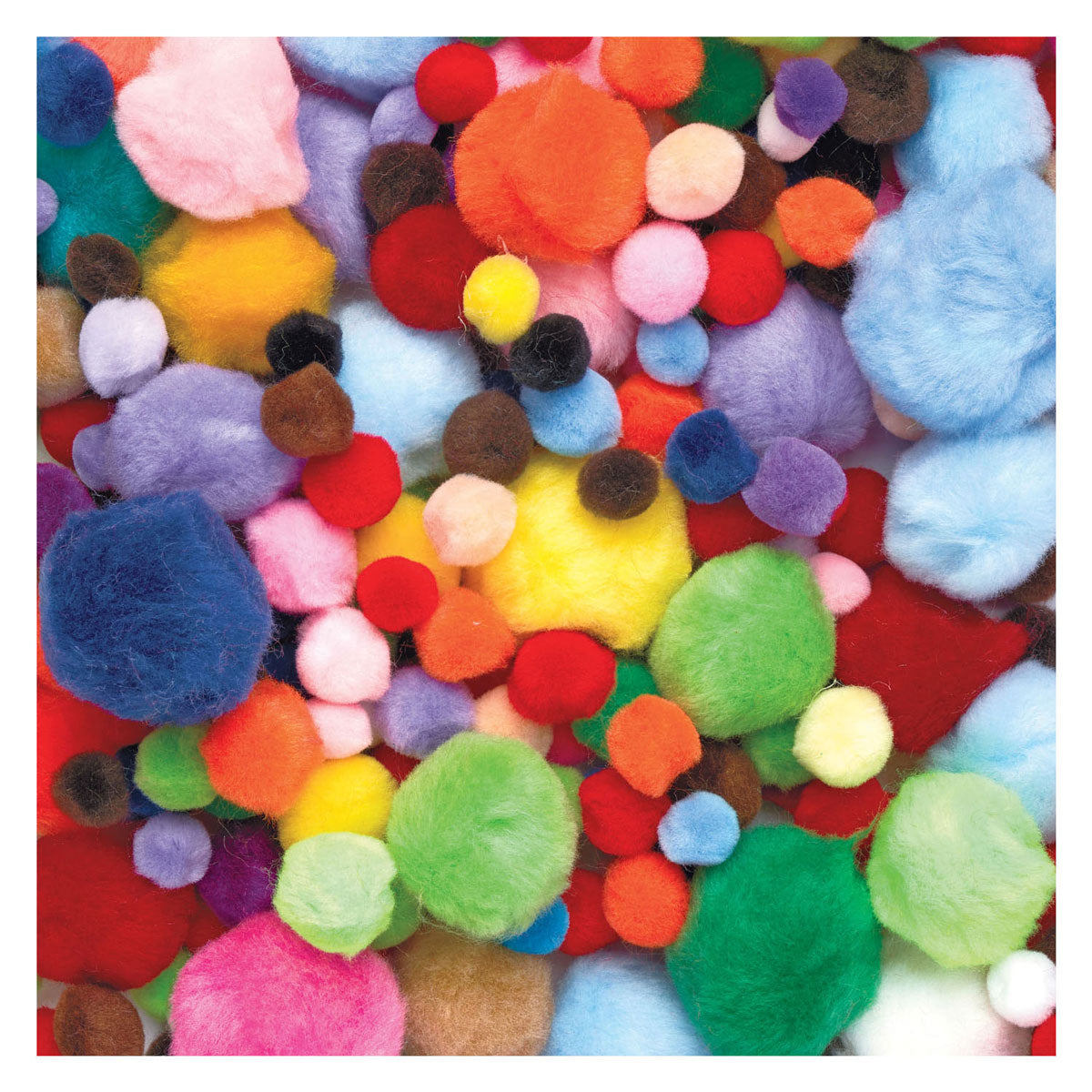 Coloration Bag Pompoms 450 grammi, 1200st.