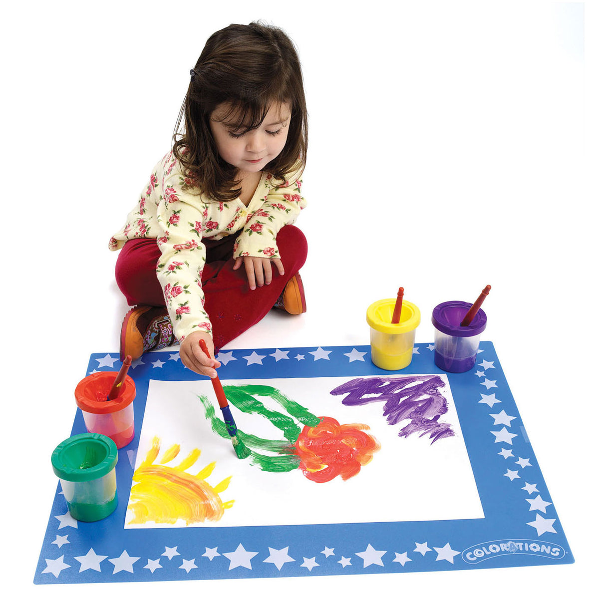 Colorations - Keep it Clean Placemat, set of 6
