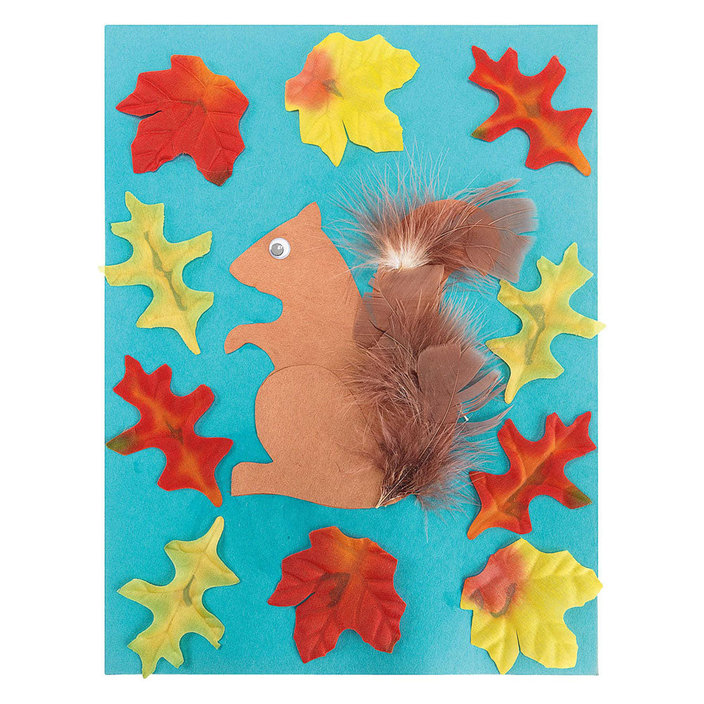 Zbarvení - Fabric podzimní listy, 200st.